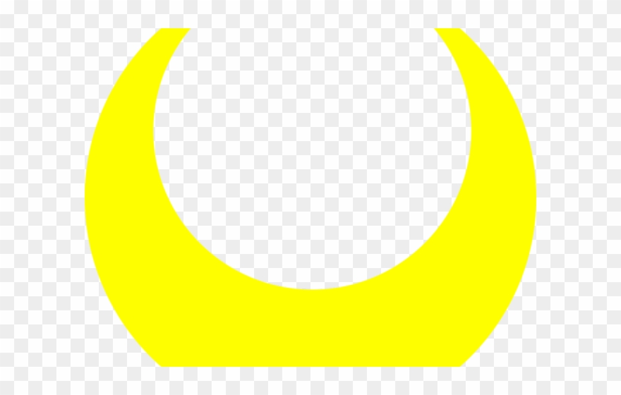 Sailor Moon Clipart Crescent - Circle - Png Download