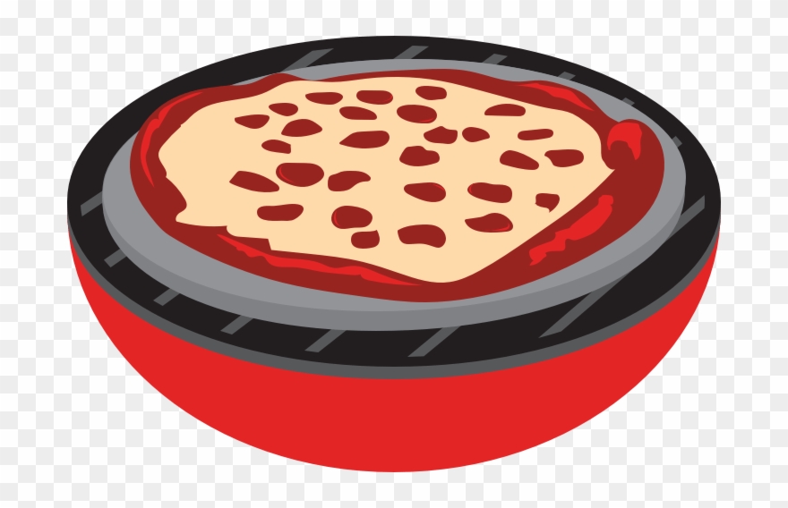 A Great Grilled Pizza Is Bbq Chicken Topped With Weber® - Illustration Clipart