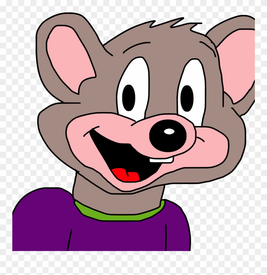 Chuck E By - Desenho Do Chuck Cheese Clipart