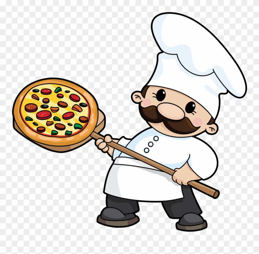 Clipart Of Guys, Orders And Pizza - Pizza And Pasta Clip Art - Png Download