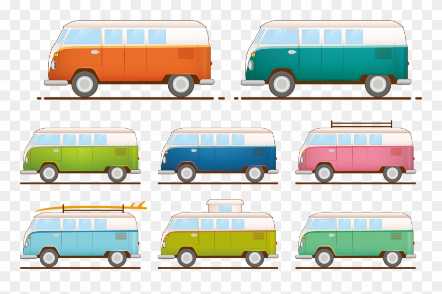 Volkswagen Clipart Transparent - Volkswagen Type 2 - Png Download