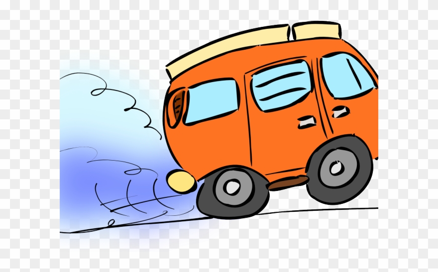Vans Clipart Animated White - Minibus Clipart - Png Download
