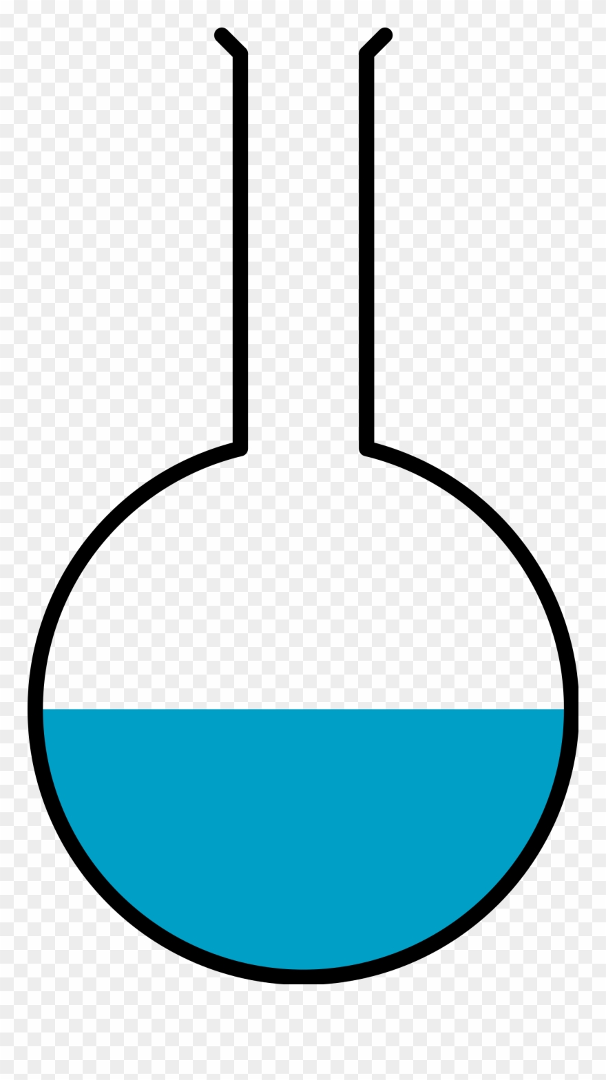 Balon De Destilacion , Png Download - Circle Clipart