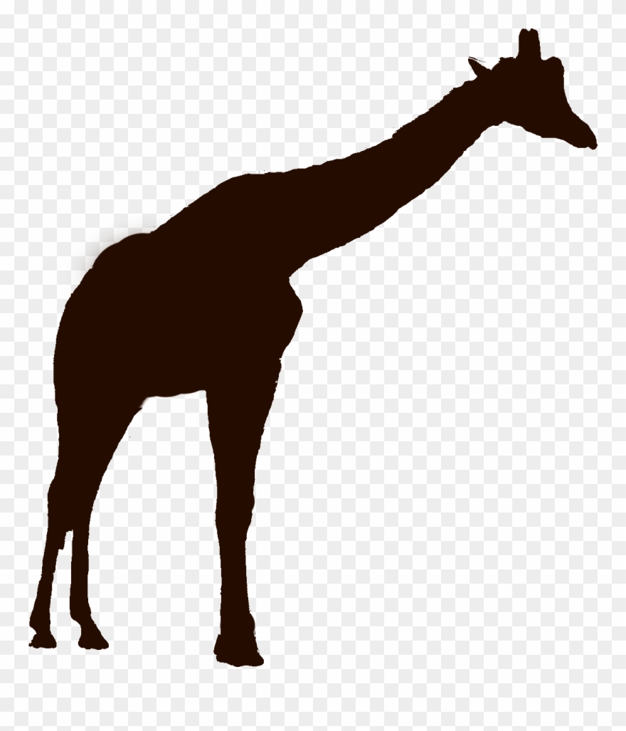 Giraffe Silhouette Png - Giraffe Clipart