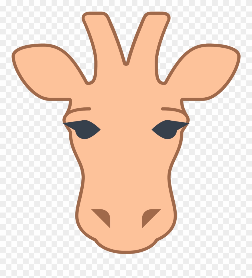 1600 X 1600 1 0 - Giraffe Clipart