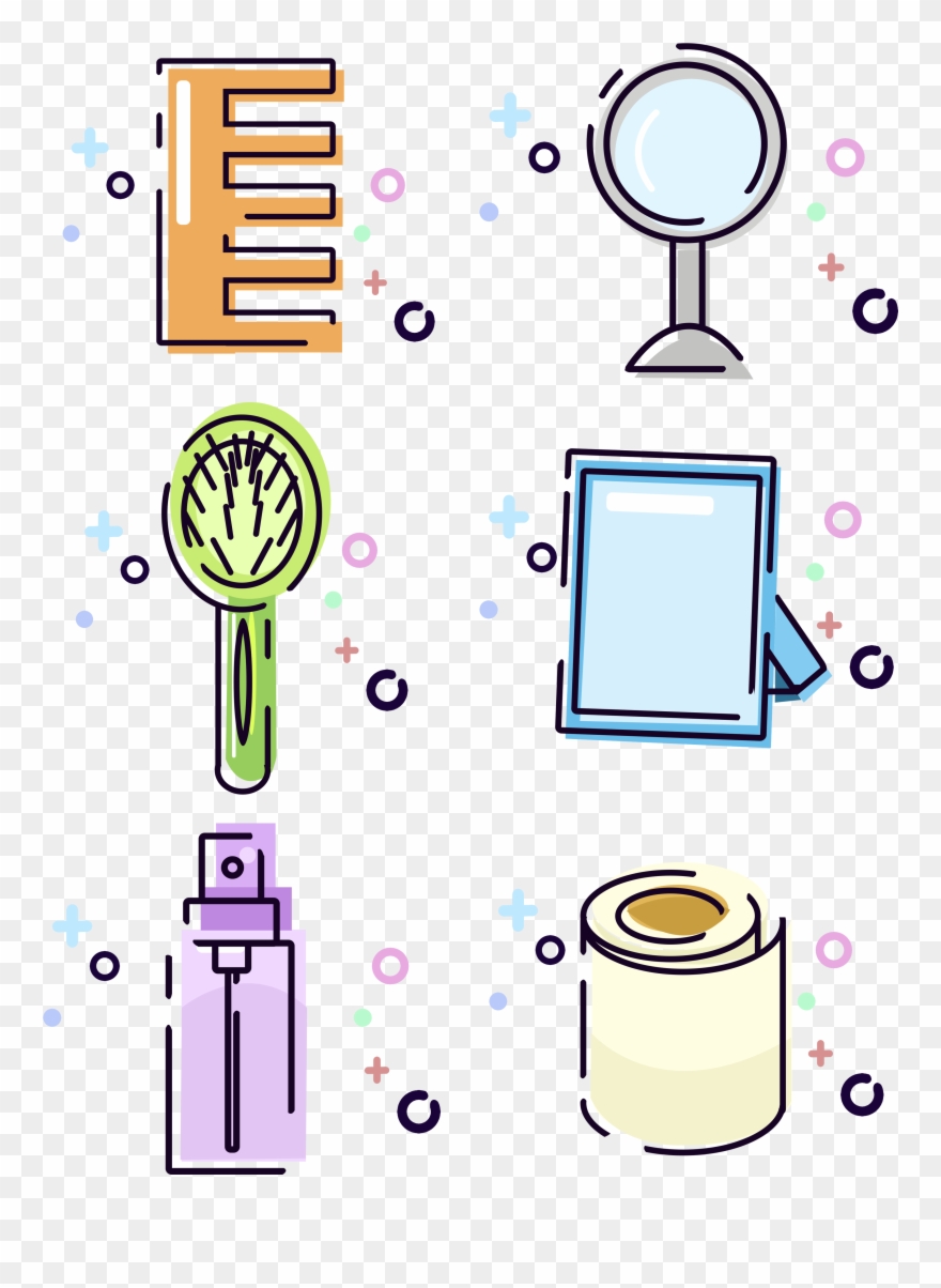 Mbe Daily Necessities Hand Painted Cartoon Png And Clipart