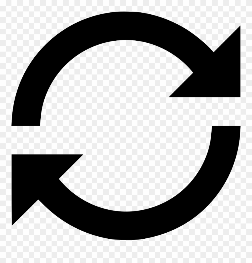 Arrows Refresh Png Icon - Refresh Icon Png Clipart