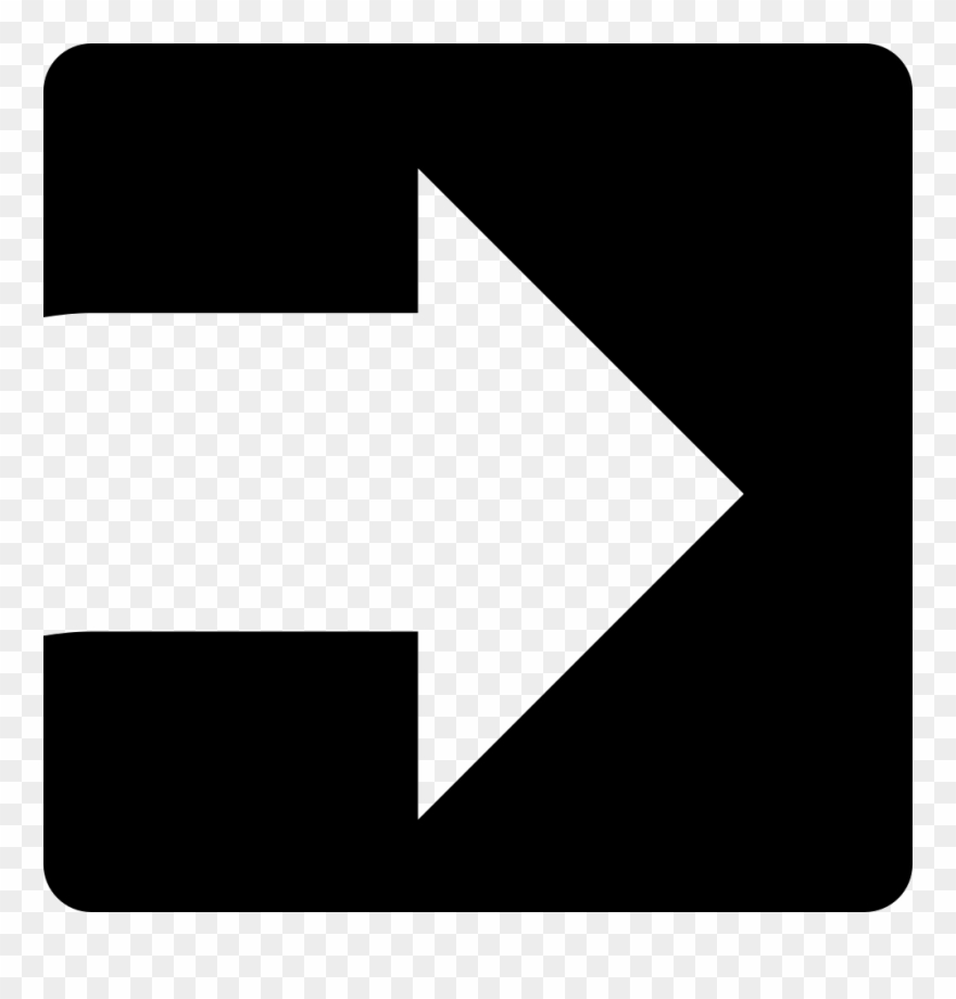 White Transparent Arrow - White Arrow Right Png Clipart