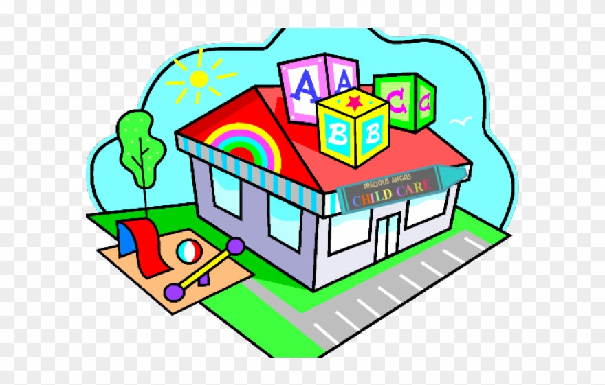 Building Clipart Pre School - Child Care Center Clipart - Png Download