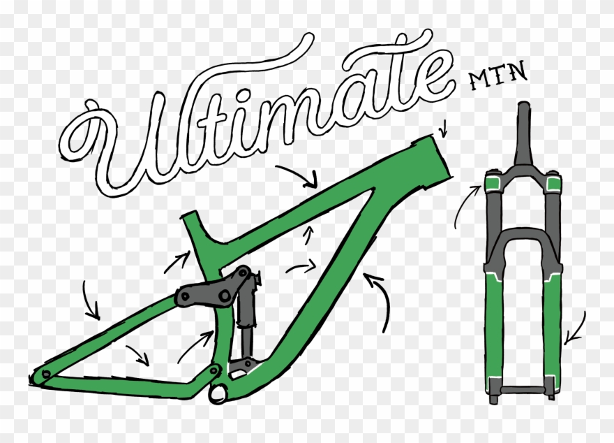 Ultimate Protection For Mountain Bike Clipart