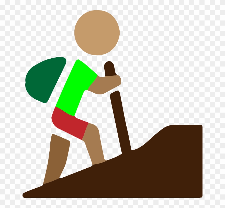 Hiking - Illustration Clipart