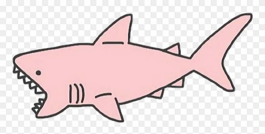 1024 X 471 1 0 0 - Stickers Shark Clipart