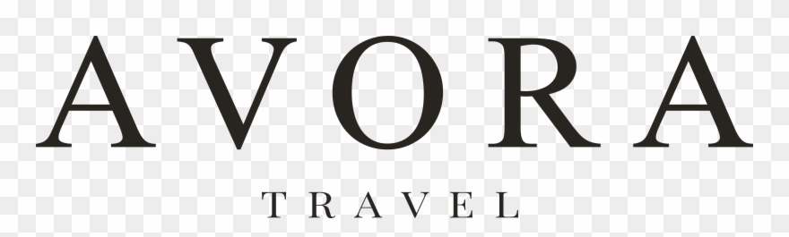 Avora Travel Black Logo Clipart