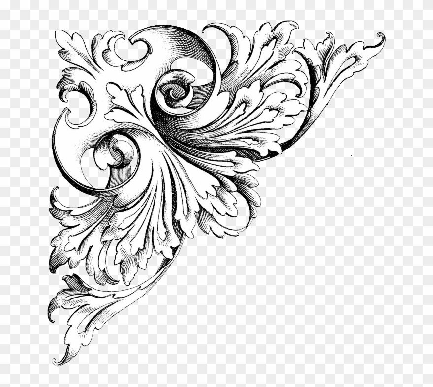 Link To Instructional Movie - Victorian Corners Clipart