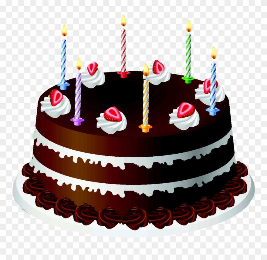 Cake Png Transparent Transparent Background - Png Format Birthday Cake Png Clipart