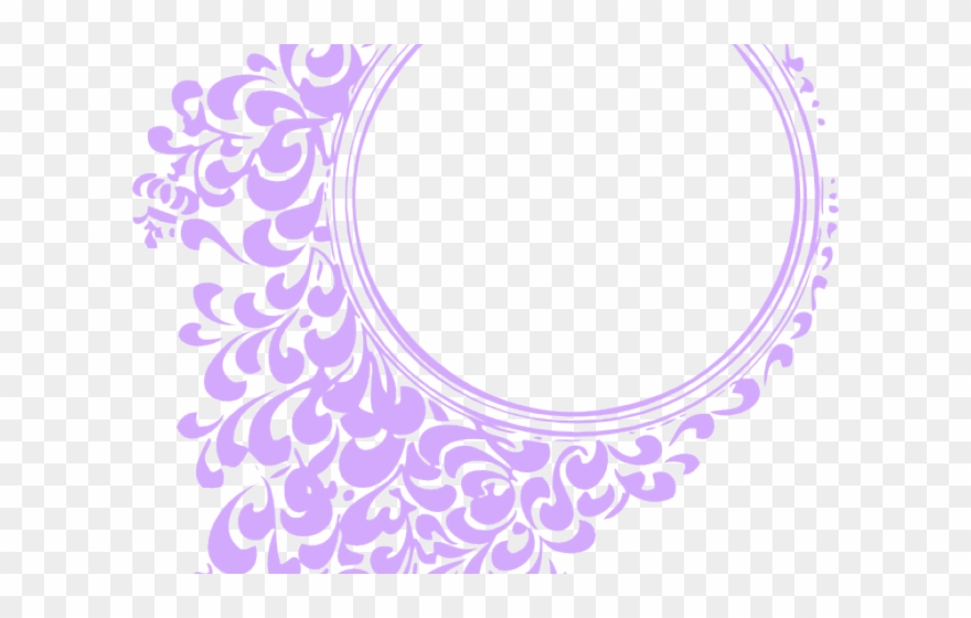 Purple Rose Clipart Vintage - Png Download
