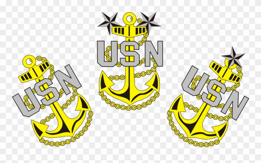 Navy Chief Anchors Clipart