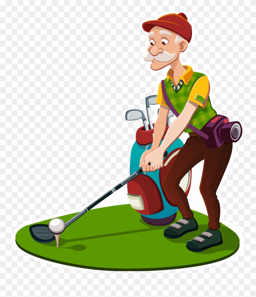 One Of The Most Versatile Options For A Golfer Has - Cartoon Clipart