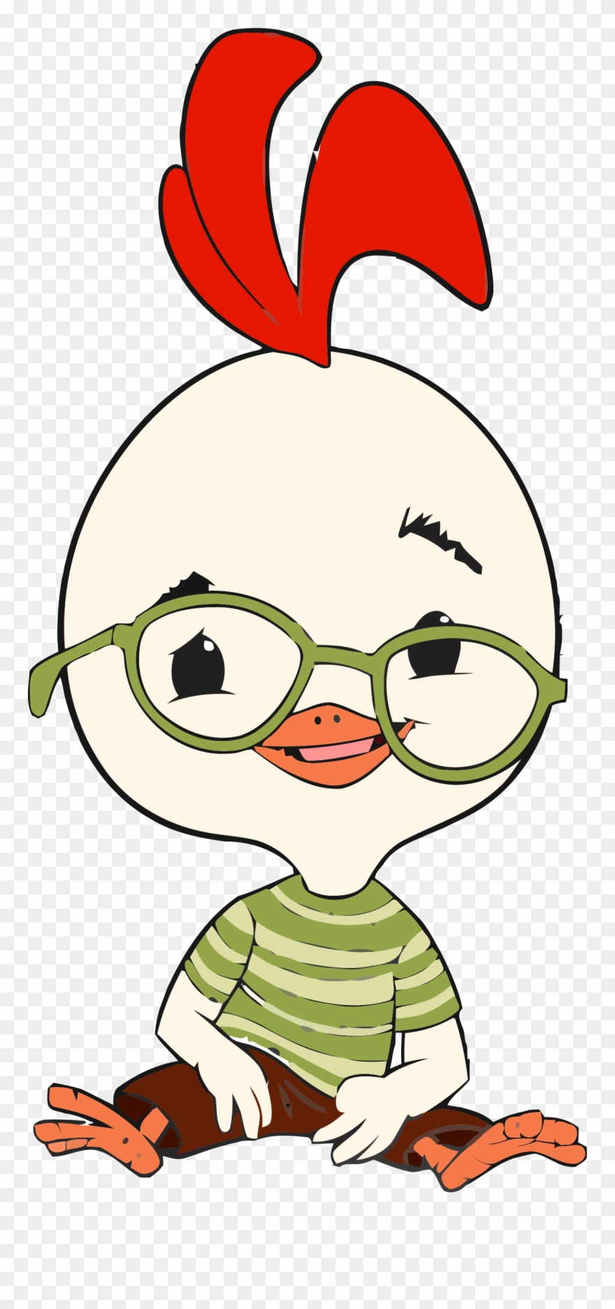 Chicken Little Staying Clipart Png - Chicken Little Dessin Transparent Png