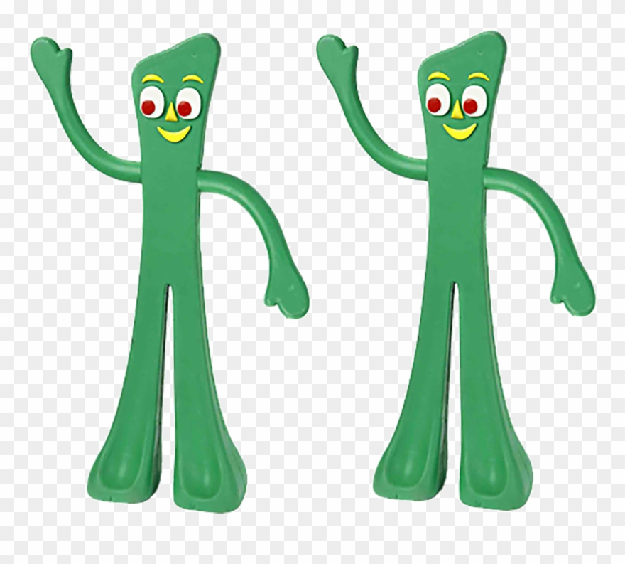 Multipet Gumby Rubber Toy Dogs Size - Gumby Cartoon Clipart