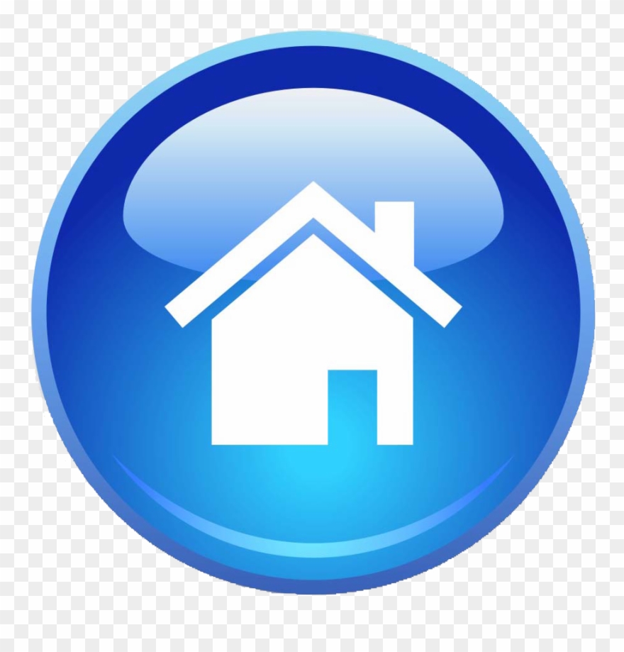 945 X 1004 59 0 - Blue Home Icon Png Clipart