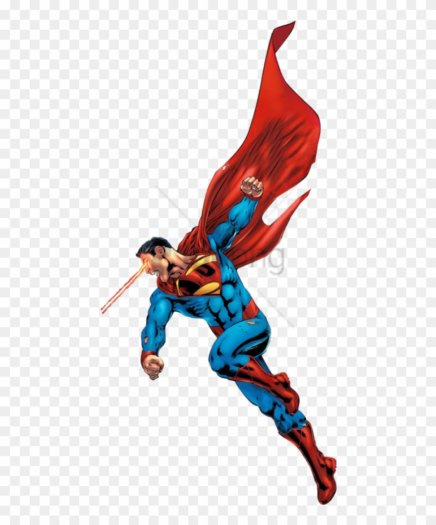 Free Png Superman Side View Png Image With Transparent - Side View Superman Flying Png Clipart