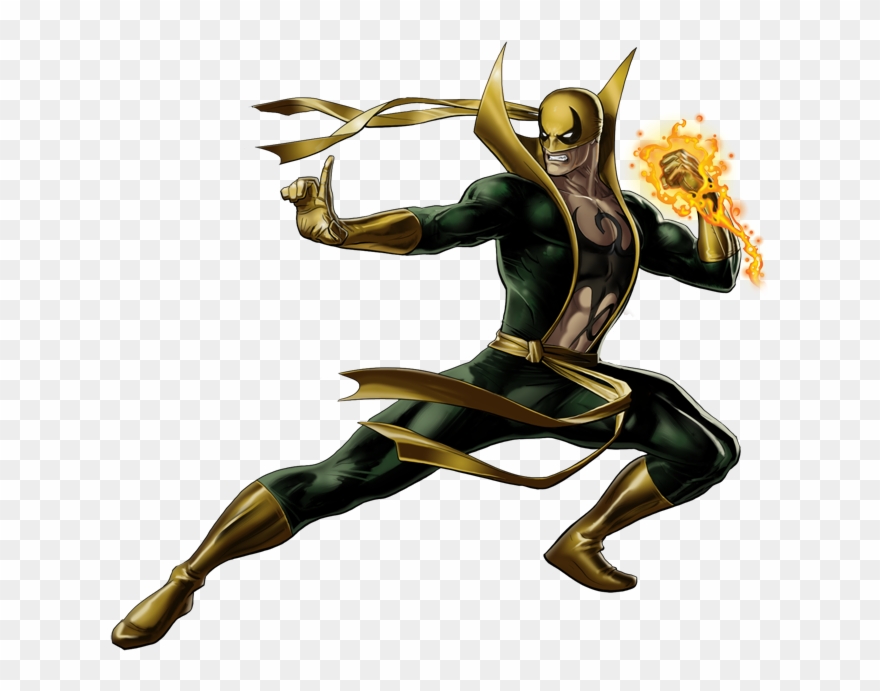 685 X 630 3 - Iron Fist White Suit Clipart