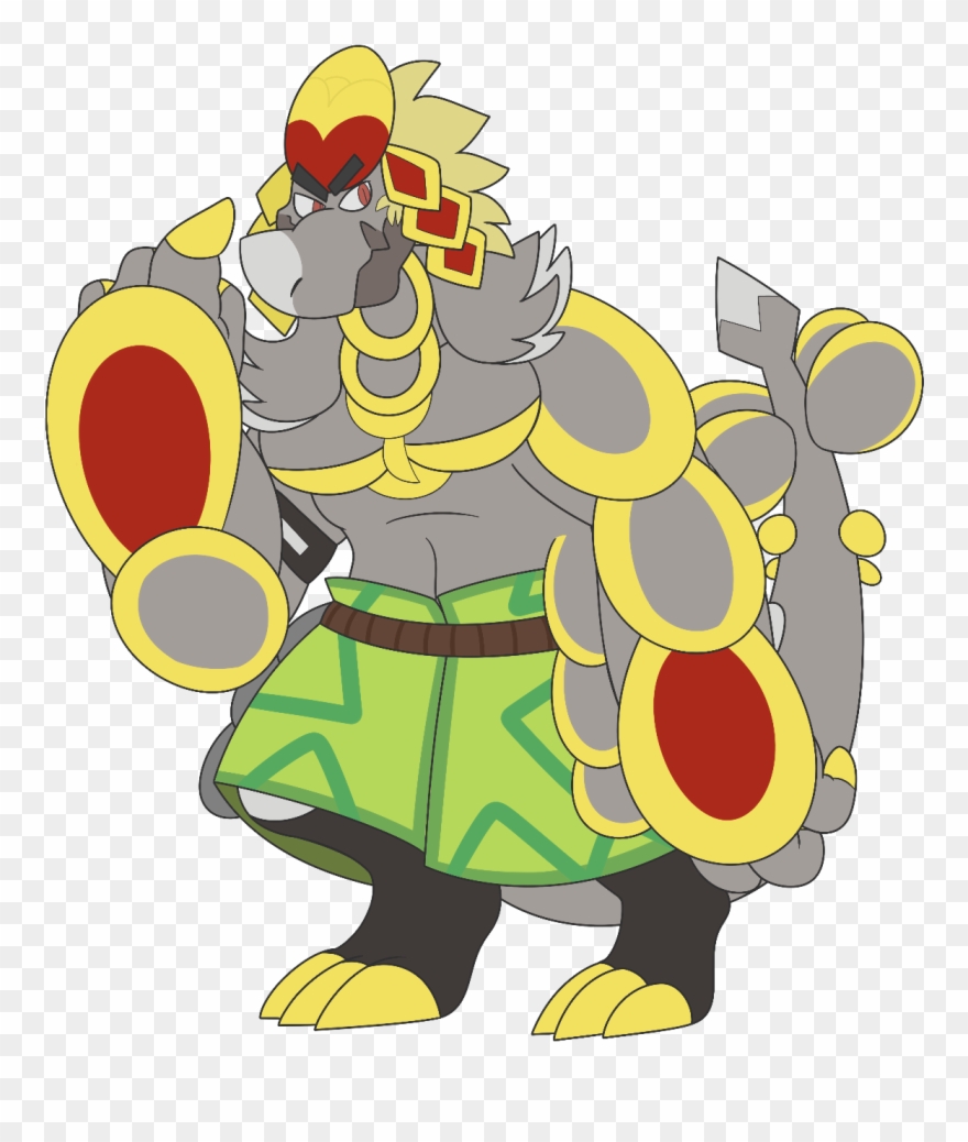 He's Gommo, The Protector Of The Dragonspiral Tower - Cartoon Clipart