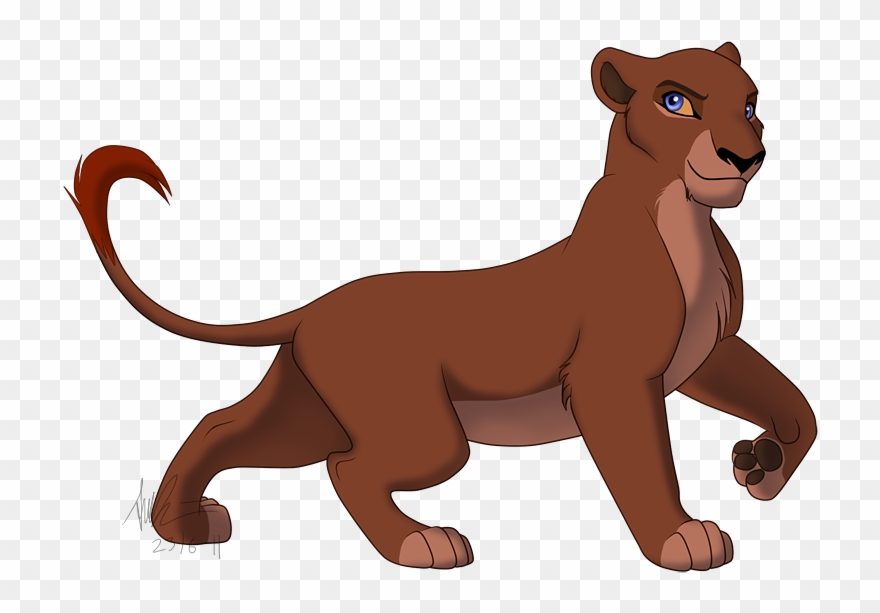 Lioness Clipart Realistic - Female Lion Lion King - Png Download