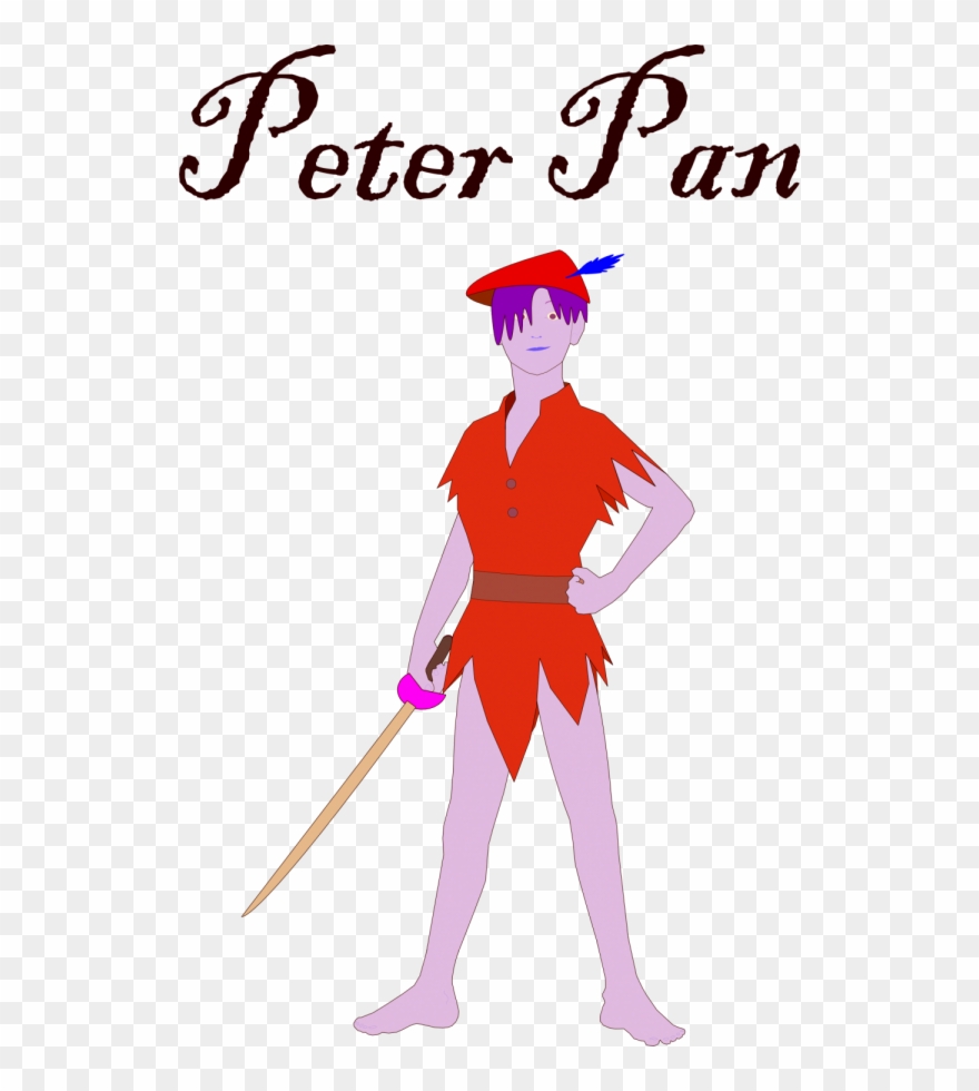 Peter Pan's Shadow - Peter Pan Hat Clipart