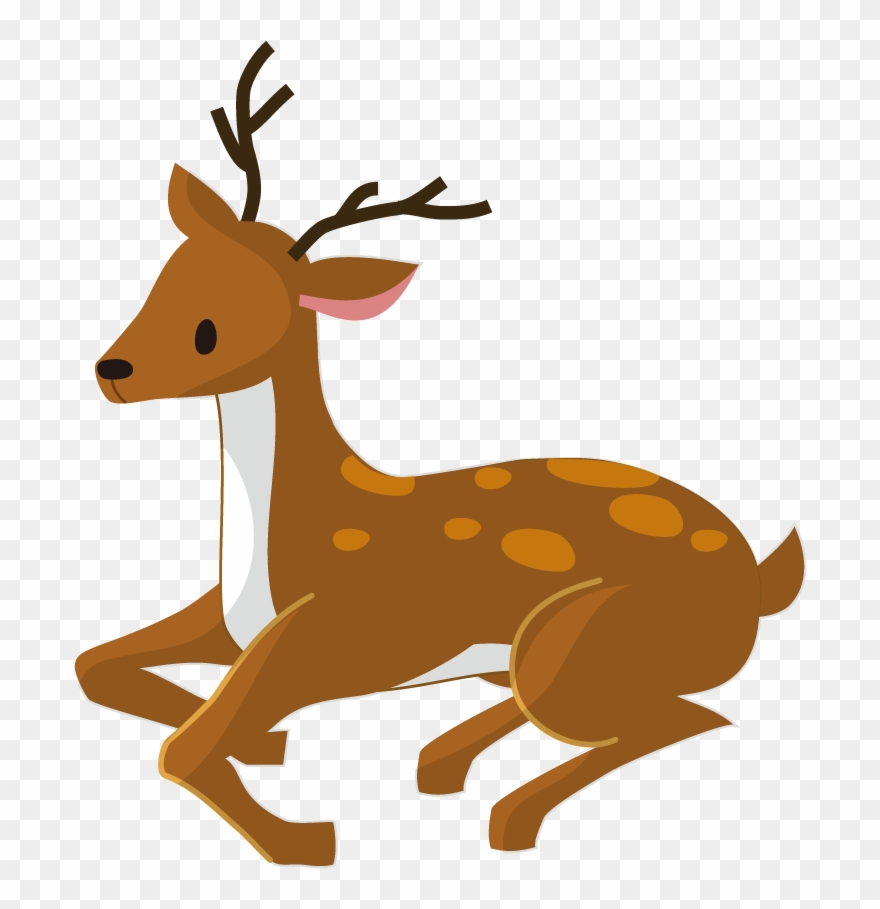 Baby Reindeer Clipart - Reindeer - Png Download