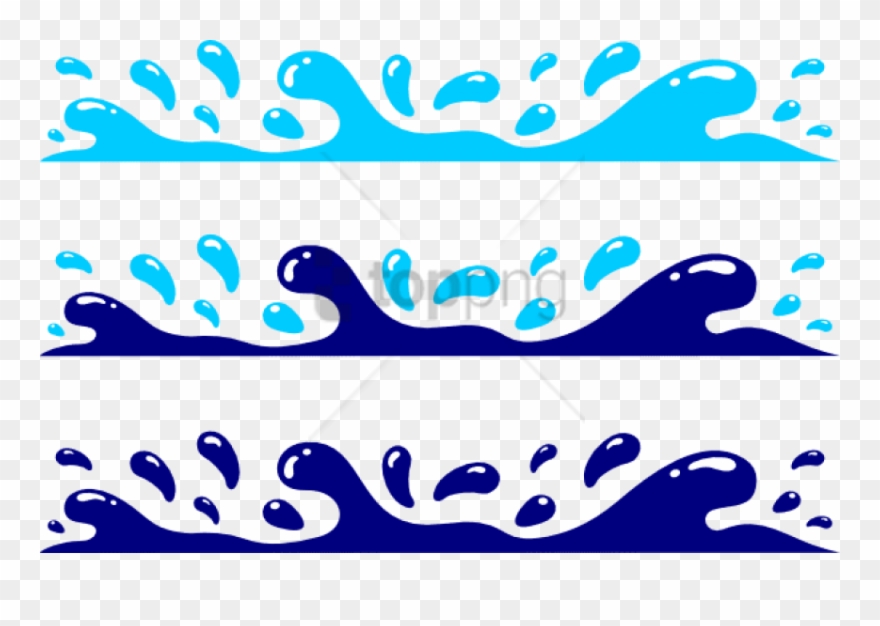 Free Png Download Water Splash Png Clipart Png Images - Water Borders Clip Art Transparent Png