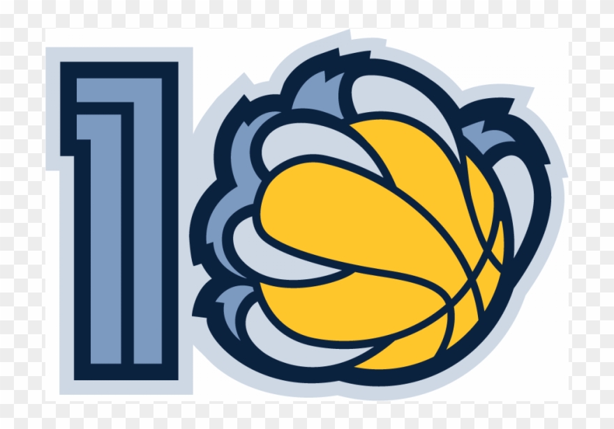 Memphis Grizzlies Logos Iron On Stickers And Peel-off - Memphis Grizzlies Claw Logo Clipart