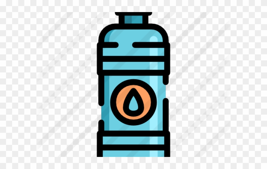 Water Bottle Clipart Case - Plastic Bottle - Png Download