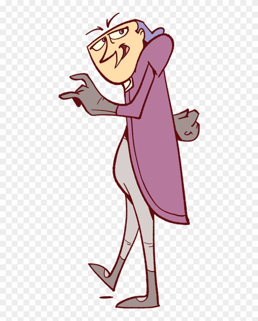 Farlo Looking Over His Shoulder From Spaceman Jax Universe - Cartoon Clipart