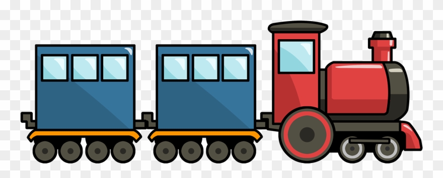 Clipart Of Rail - Clipart Image Of Train - Png Download