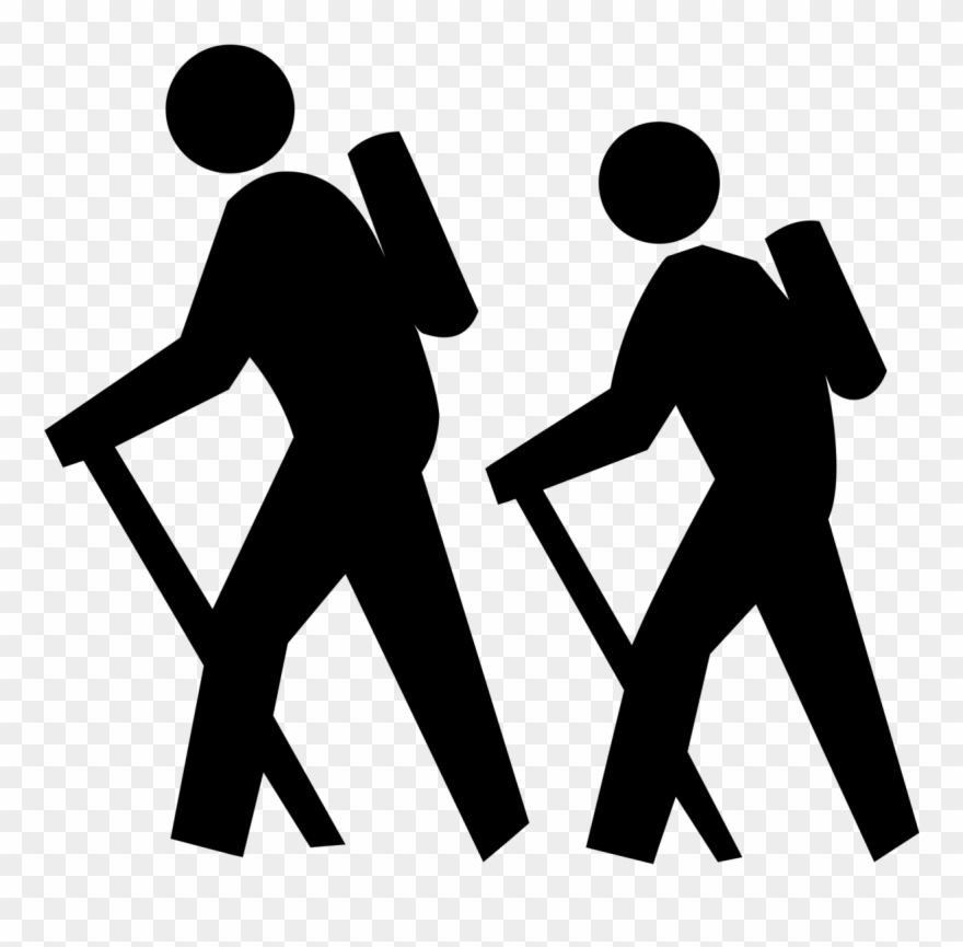 Hike Clipart - Transparent Hiking Clipart - Png Download