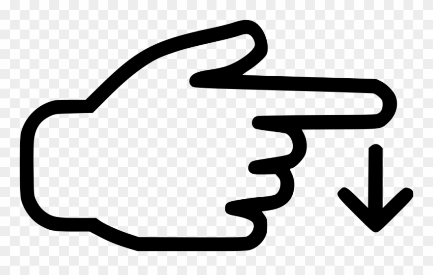 Png File - Finger Point Icon Png Clipart