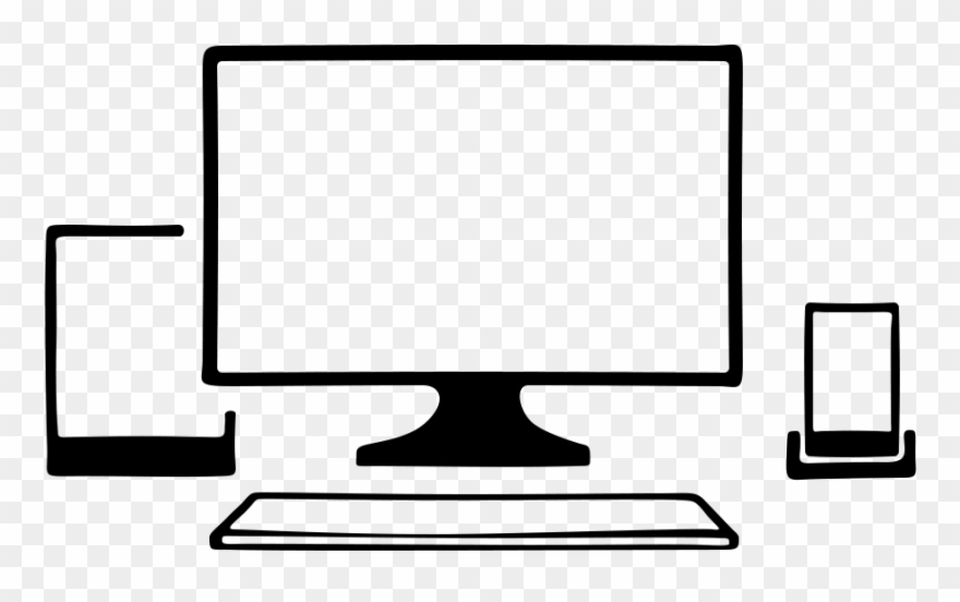Modern Web Design - Computer Monitor Clipart
