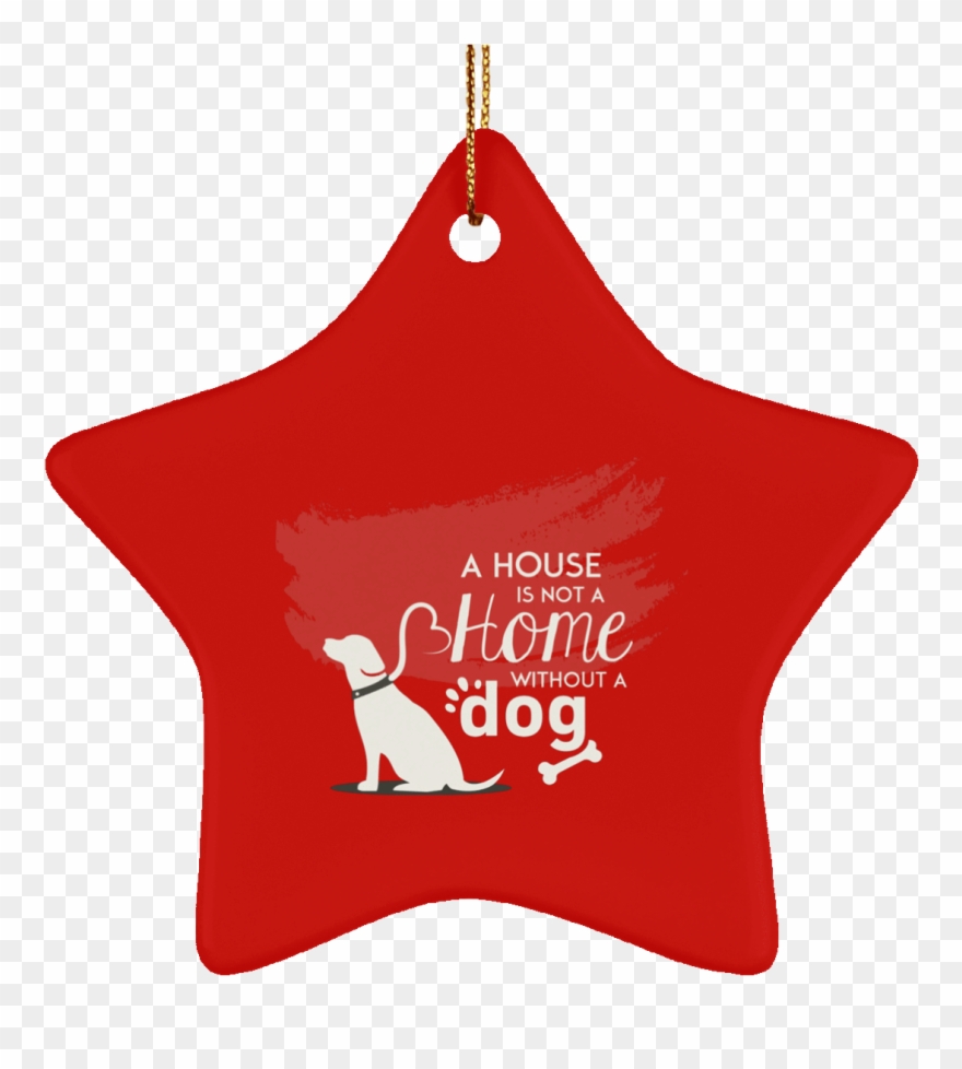 A House Is Not A Home Without A Dog Christmas Ornaments - Math Christmas Ornaments Clipart