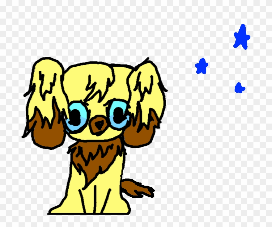 Drawing - Puppy C - Cartoon Clipart