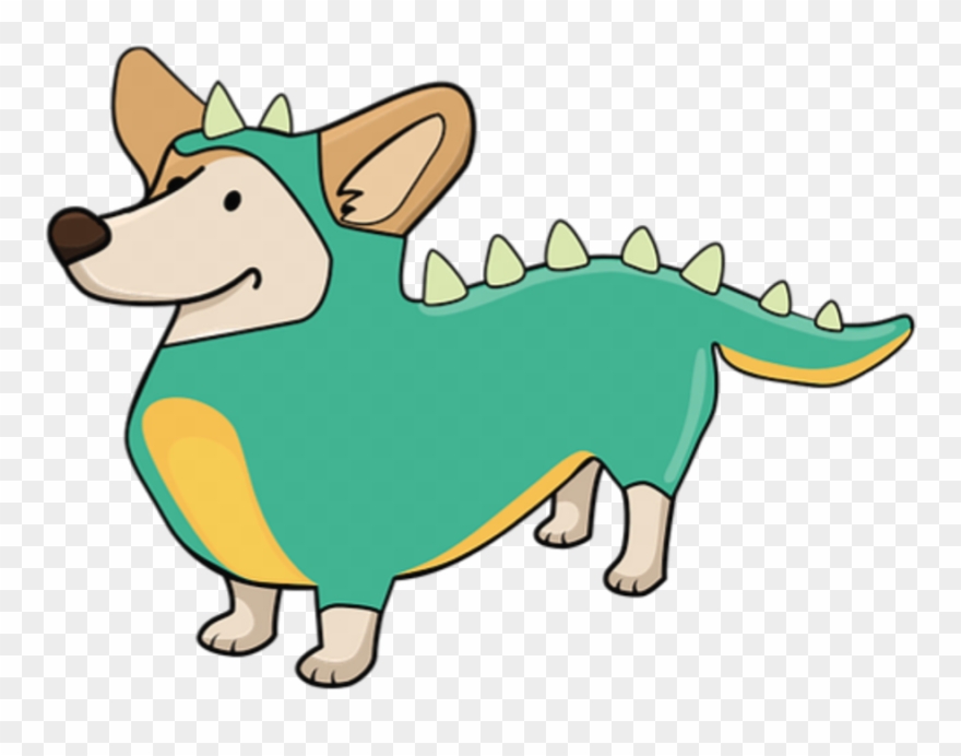 #dog #freetoedit #dogs #köpek #animal #animals #pet - Dog On A Hot Dog Drawing Clipart