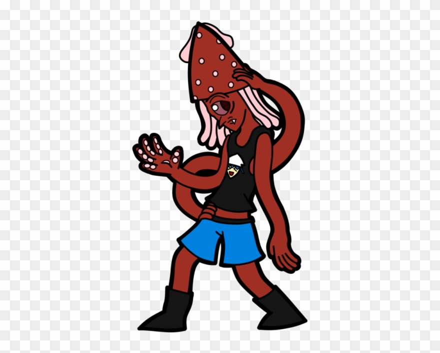 Squid Clip Art - Illustration - Png Download