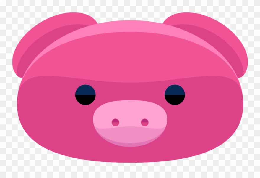 Imgly Sticker Emoticons Pig - Domestic Pig Clipart