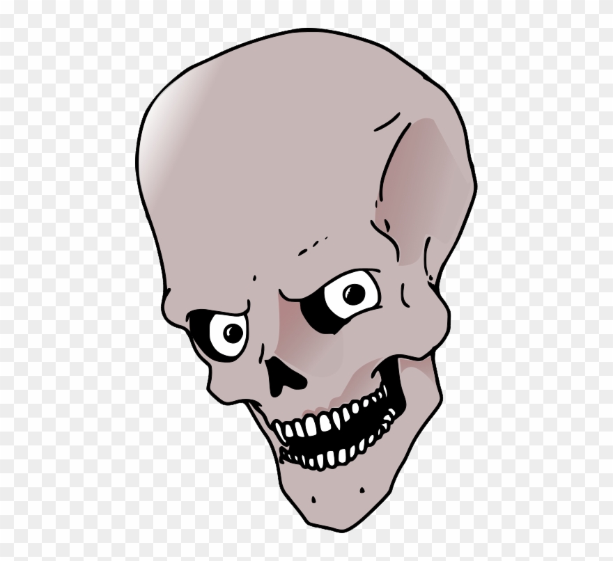 Crazy Png Picture - Skull Clipart