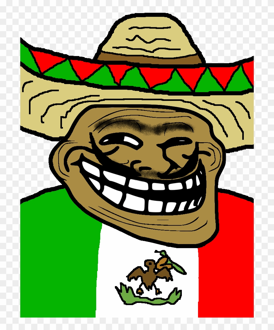 View Samegoogleiqdbsaucenao Mexico Trollface , - Derpy Troll Face Gif Clipart
