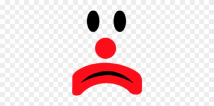 Clown Clipart Sad Clown - Roblox Clown T Shirt - Png Download