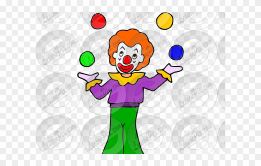 Clown Clipart Able - Cartoon - Png Download