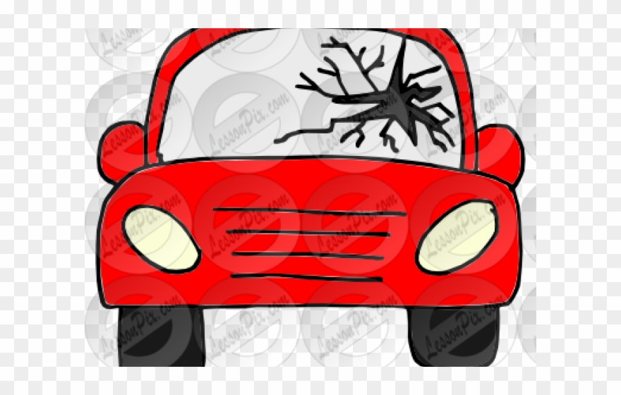 Tires Clipart Broken - Broken Car Window Clipart - Png Download