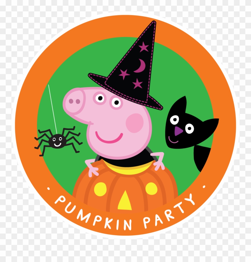 Peppa Pig Halloween - Happy Halloween Peppa Pig Clipart